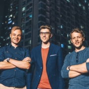 Jakob Bitner Michael Peither und Felix Kiefl profitieren mit ihrem Start-up VoltStorage vom Smart Energy Innovationsfonds (zvg von Energie 360°)