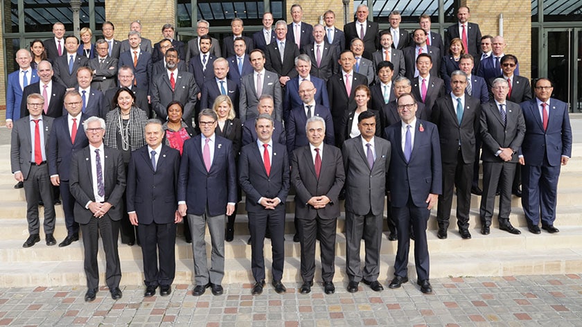IEA-Ministertreffen in Paris, November 2017