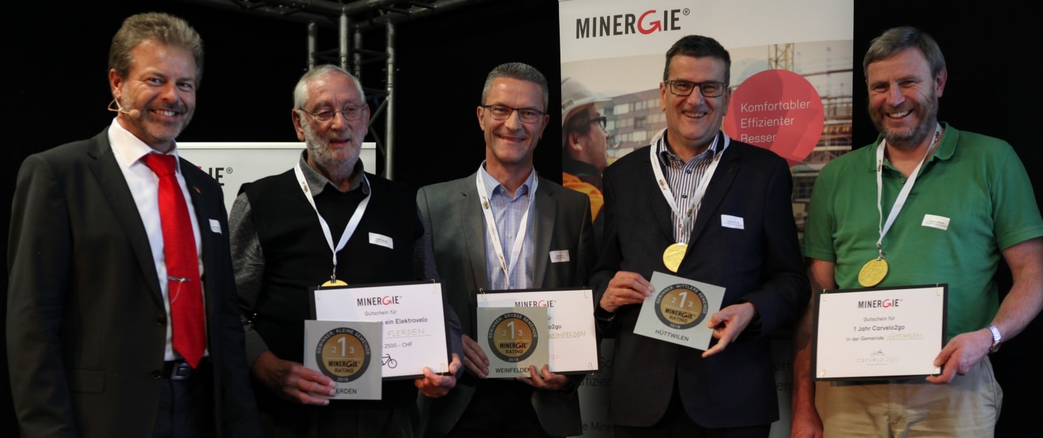 Minergie-Rating 2018 Preisverleihung 1. Rang