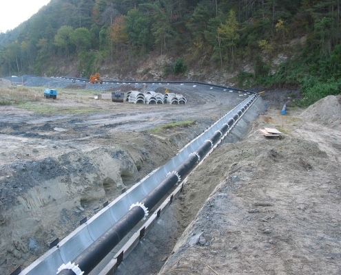 Niedergesteln Rohr Swissgas