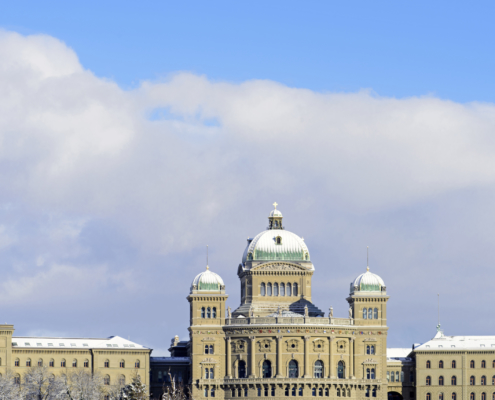 Parlamentsgebäude - Palais fédéral / Extérieur - Aussenansichten